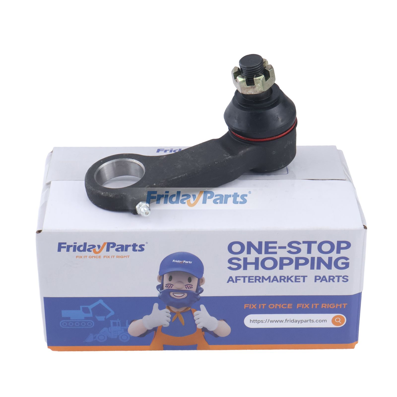 Rótula 43760-23610-71 para montacargas Toyota 02-6FDF15 02-6FDF18 02-6FDF20 02-6FDF25 02-6FDF30 42-6FGF15 42-6FGF18 42-6FGF20 42-6FGF25 30-5FBCU15