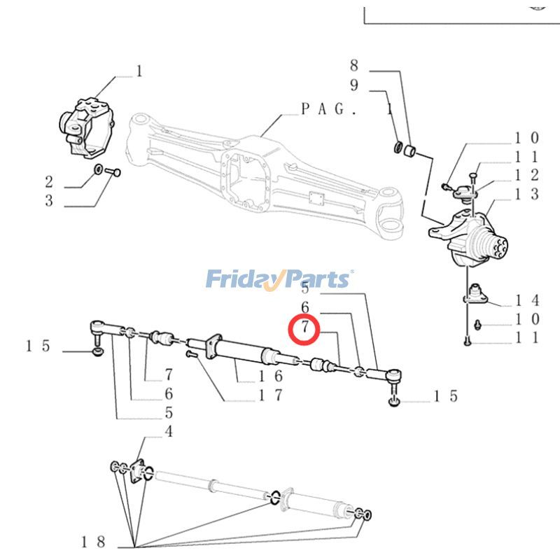  Tie Rod Ball Joint For Ford,For New Holland