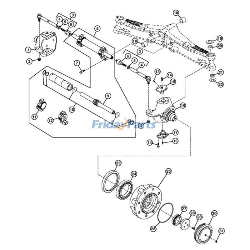 Spurstangenbaugruppebei FridayParts kaufen