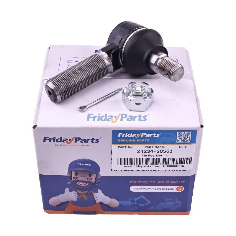Tie Rod End 24234-30561 for TCM Forklift FD20Z5 FD30Z5 FD20T6 FD30Z8 FD30N5 FG20N5 FG25N5 FB10-7 FB15-7 FB20-7 FB25-7