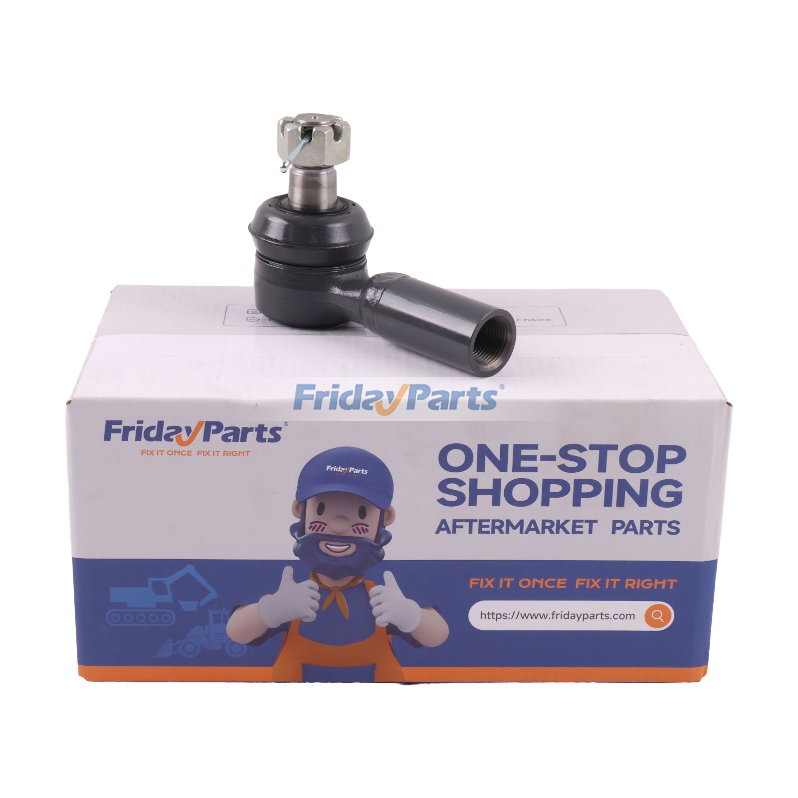 Tie Rod End Fit TA150-13710 for Kubota Tractor L4610DT-GST L5240HST L5030HST L5740HST L5740HSTC MX5000 MX5100H