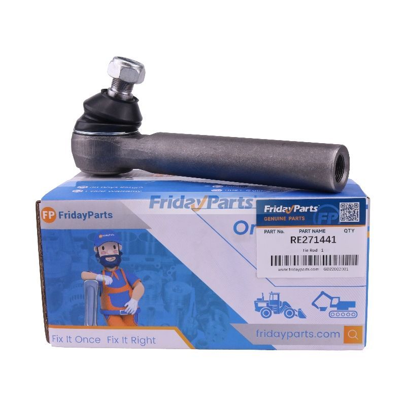 タイロッド RE271441、ジョンディアエンジン 3029 4045 トラクター 5045E 5050E 5076E 5082E 5115M 5725 5715 5503 5101E 用
