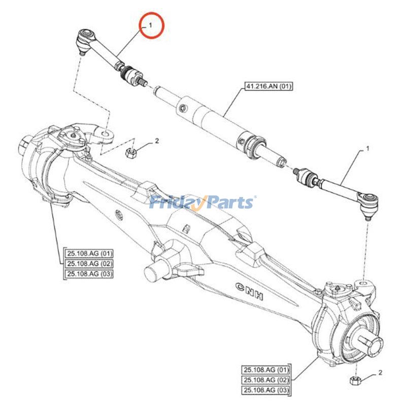 トラクター タイロッド