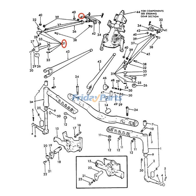 SpurstangeFür Ford,Für New Holland