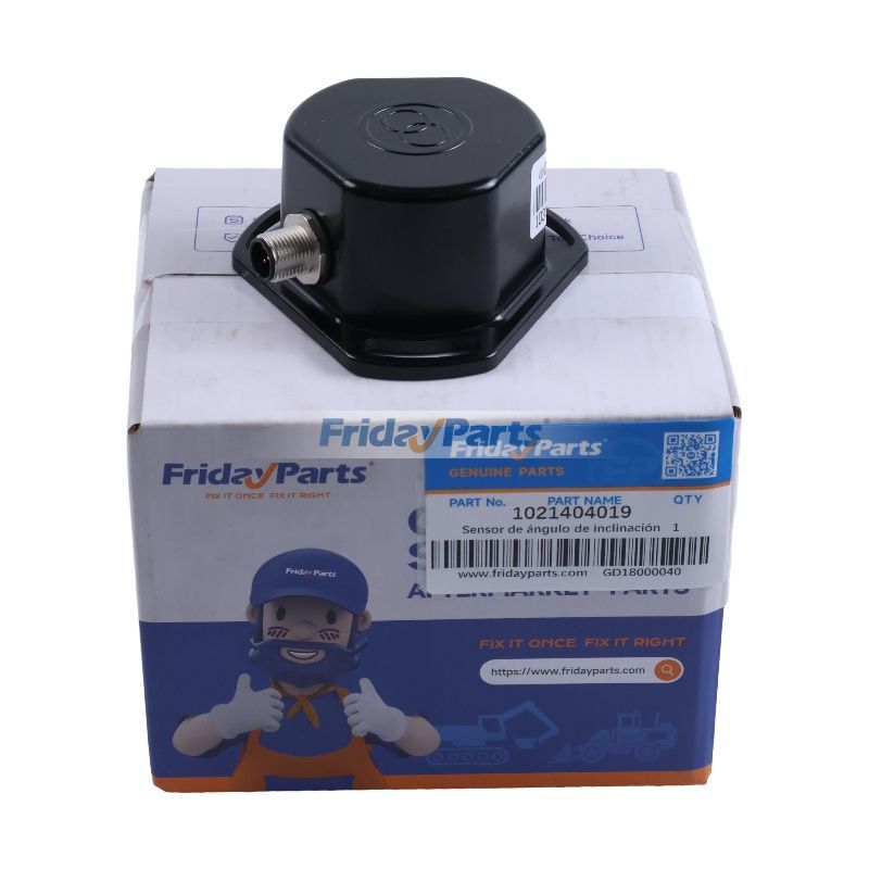 Sensor de ángulo de inclinación 1021404019 para elevadores de pluma Zoomlion ZA14J ZA16J ZA20JE ZA32RJE ZA45J ZT20J ZT26J ZT68J