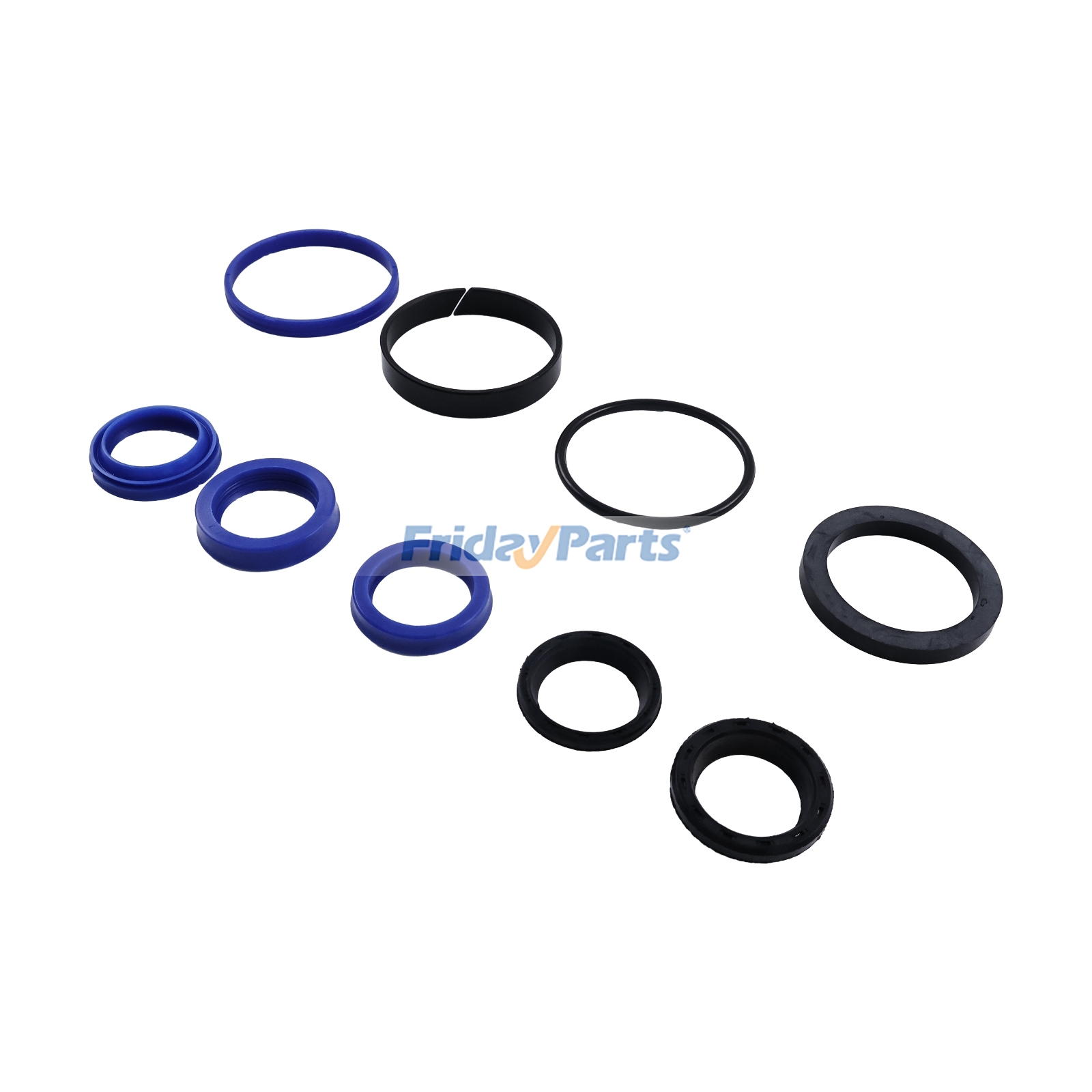 Kit de juntas para cilindro de inclinación 0009608077 para carretilla elevadora Linde R14 R16 R20 E16 E20 H12 H16 H18 H20 para Montacargas Para Linde FridayParts