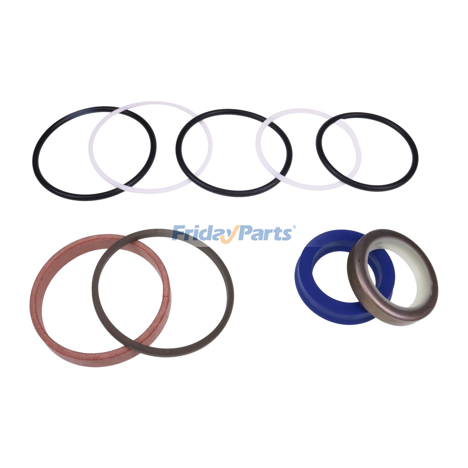 傾斜シリンダーシールキット 128728A1 (CASE Loader 580E 580D 580SD 1845C 1845S 1835B 1835C 480E 480LL用)