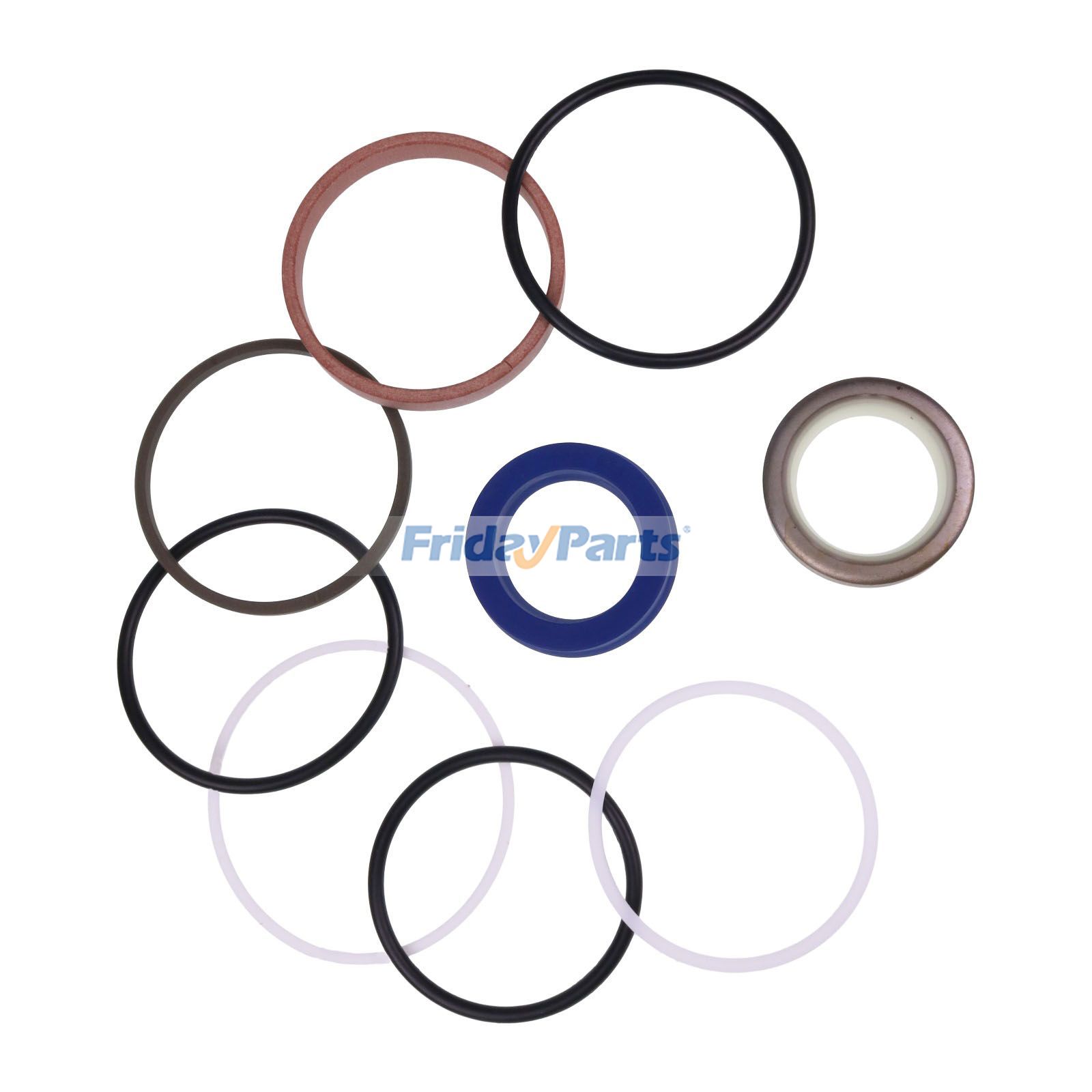 Kit de joints de vérin d'inclinaison 128728A1 pour chargeur Case 580E, 580D, 580SD, 1845C, 1845S, 1835B, 1835C, 480E, 480LLpourPour CASE