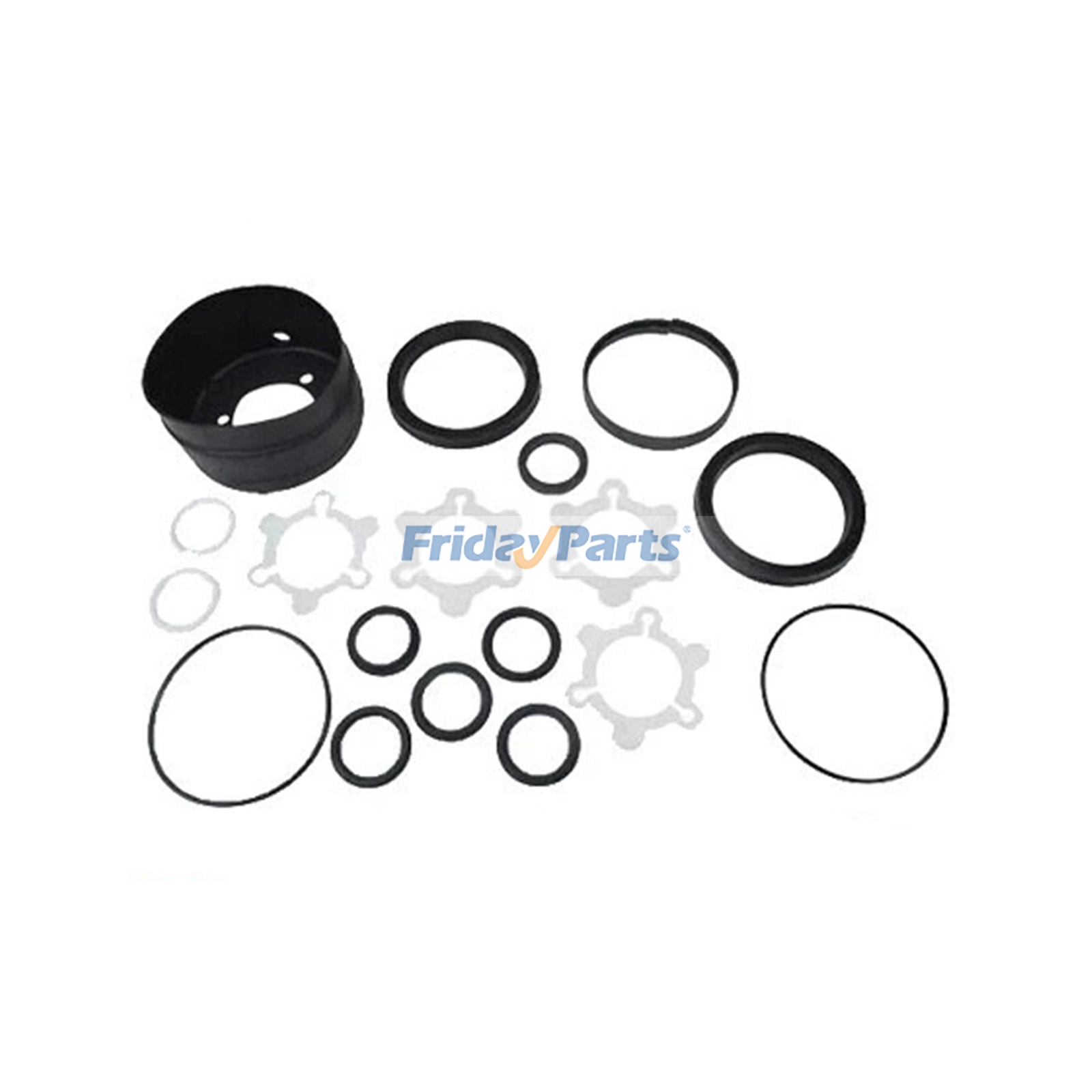 Kit de Vedação do Cilindro de Inclinação 1811180 para Empilhadeira Clark C500-S60 C500-Y45 C500-Y50. Qualidade Premium com 3 Anos de Garantia.