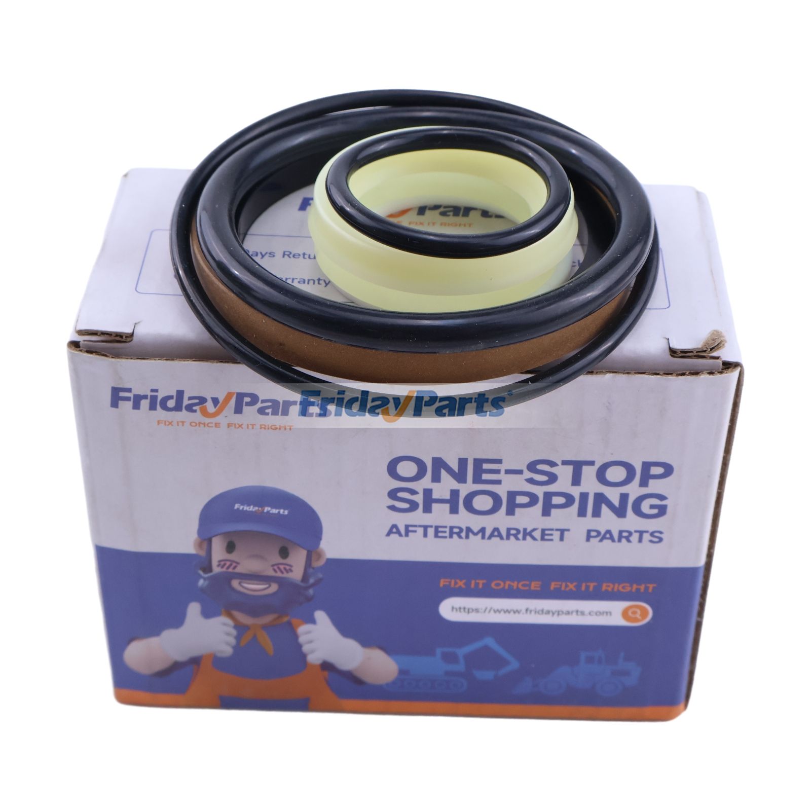 Tilt Cylinder Seal Kit 3EB-64-05092 for Komatsu Forklift FD20/25-12 FD28/30-12 FD30H-12 FD30J-12 FG20/25-12 FG28/30-12