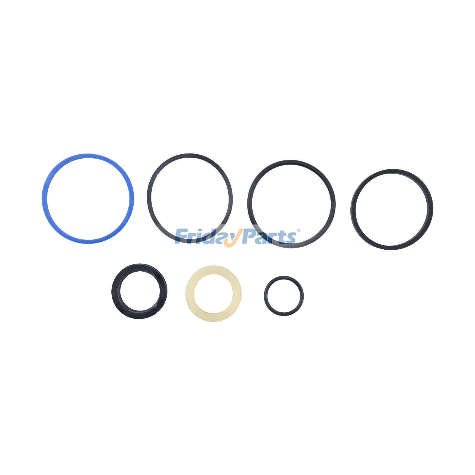 Kit de joints pour vérin d'inclinaison 580023425 pour chariots élévateurs Yale ERP040TH, ERC030AG, GLC030VX, ERC18VA, GLC030AF, GLC040AF et GC030VX