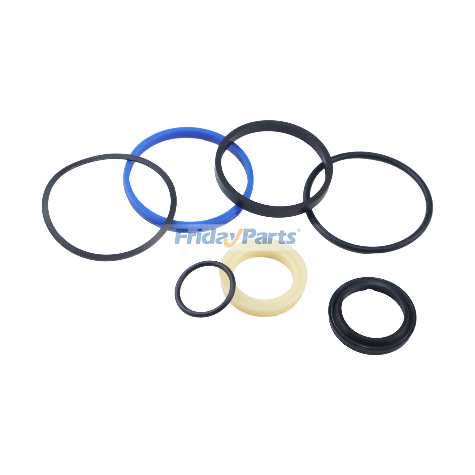 Kit de sellos de cilindro de inclinación 580023425 para carretilla elevadora Yale ERP040TH ERC030AG GLC030VX ERC18VA GLC030AF GLC040AF GC030VX de FridayParts