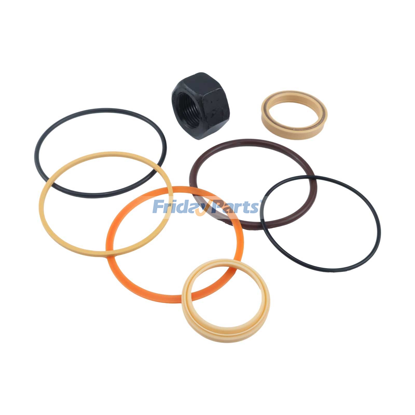 Kit de sellos para cilindro de inclinación 6804615 para cargadora Bobcat 863