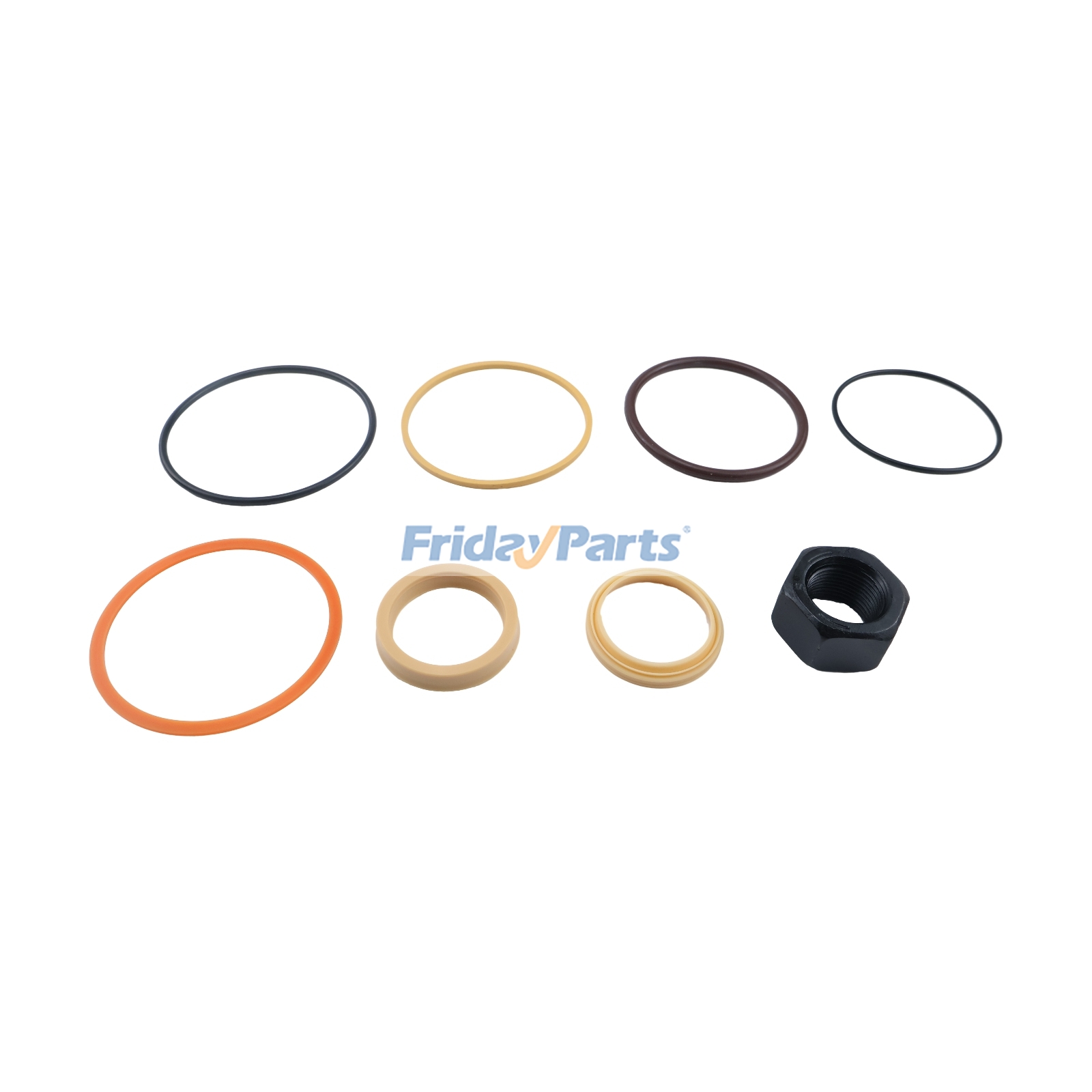 Kit de sellos para cilindro de inclinación 6804615 para cargadora Bobcat 863 de FridayParts