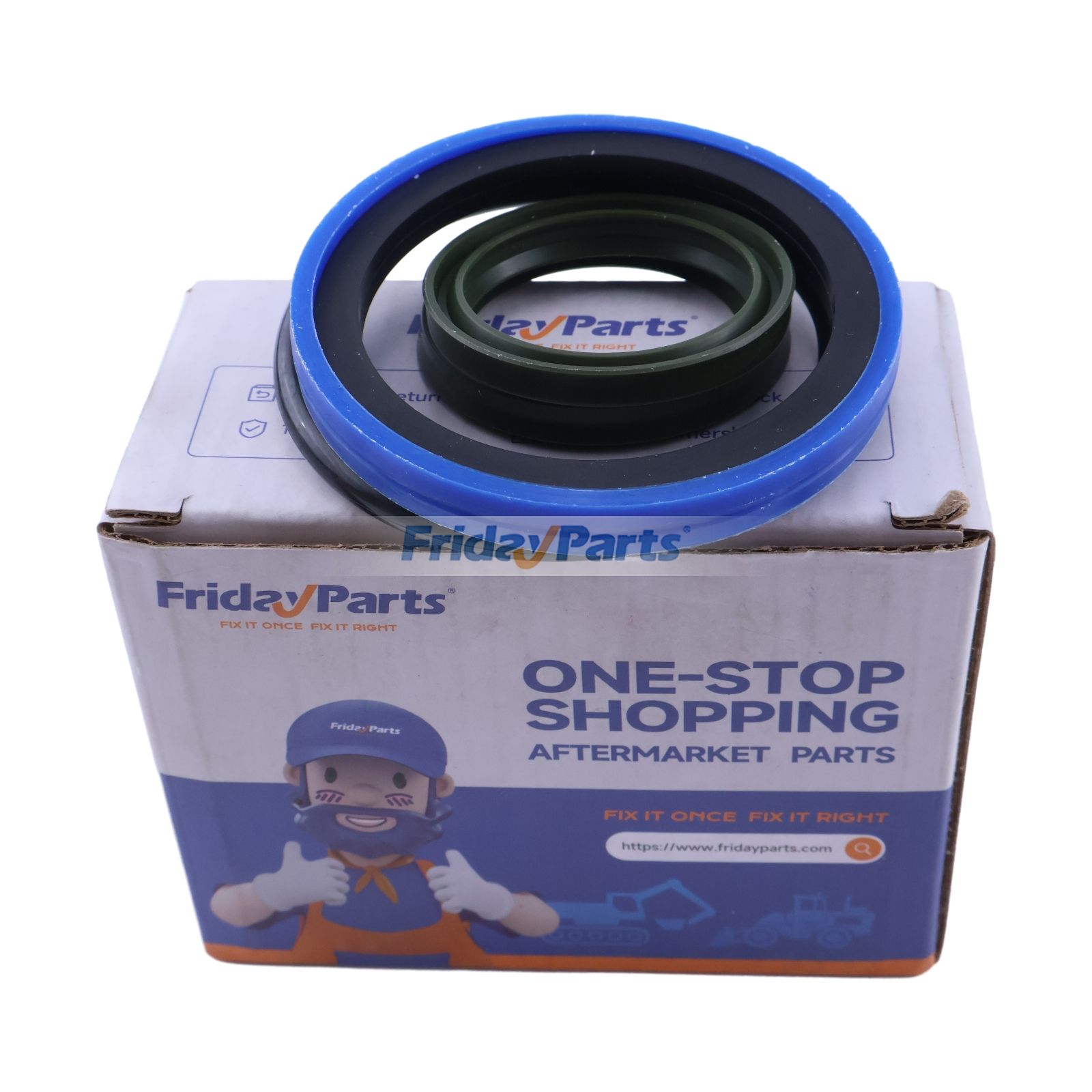 Tilt Cylinder Seal Kit 94204-10120 for Mitsubishi Forklift FD20AF18A FD25AF18A FG20AF17A FG25AF17A GC204EM