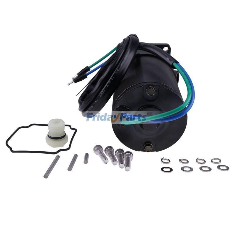 Moteur de compensation d'inclinaison Force 40-125 CV Vérin simple 2 fils 4 boulons de FridayParts