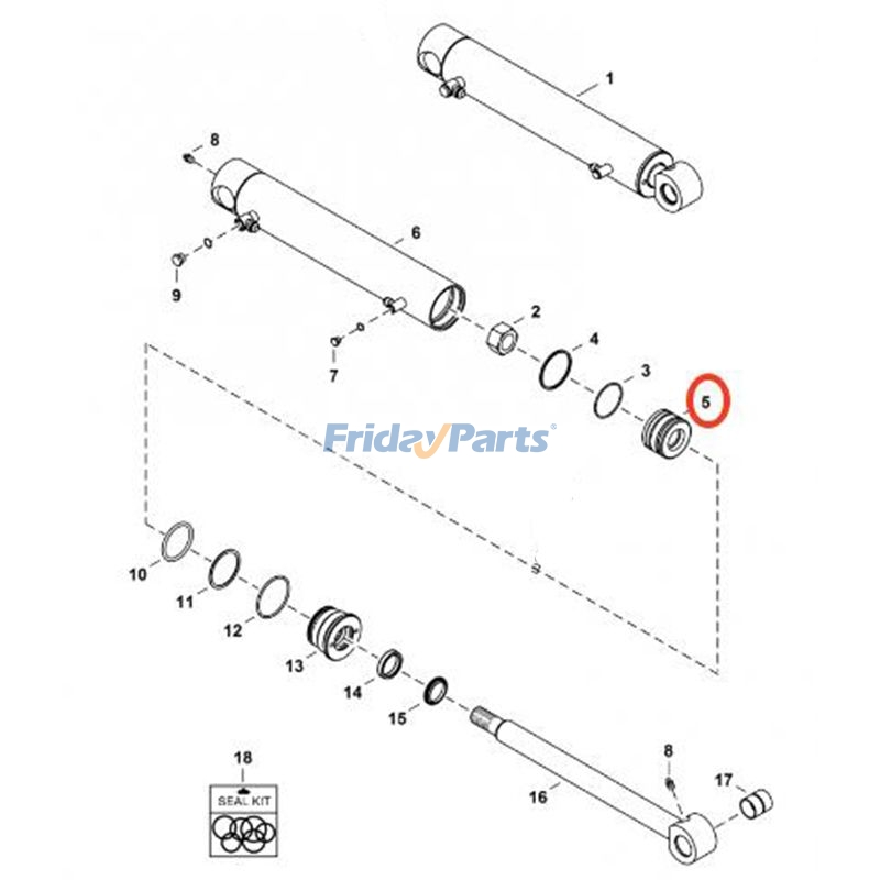 ローダー ティルトシリンダーピストン