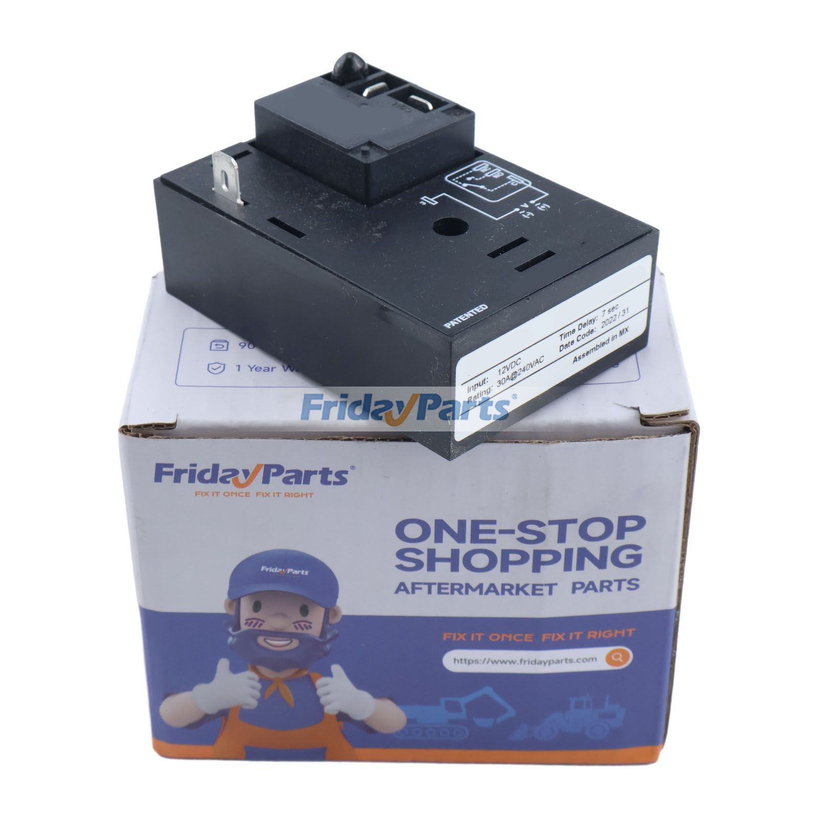 Kit de relais temporisé 3740115S pour nacelles élévatrices JLG 400S 450A 450AJ 460SJ 600A 600AJ 600S 600SJ 601S 660SJ