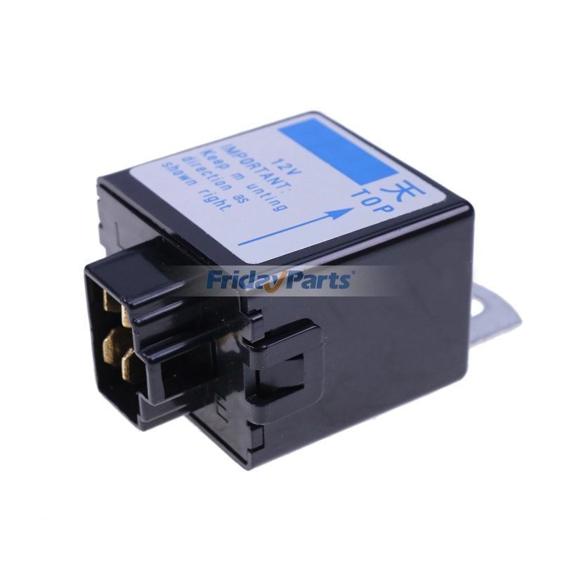 12V Starter Time Relay 1J321-60242 for Kubota Tractor BX1880 BX2380 BX2680 GR2120-2 GR2120B-2