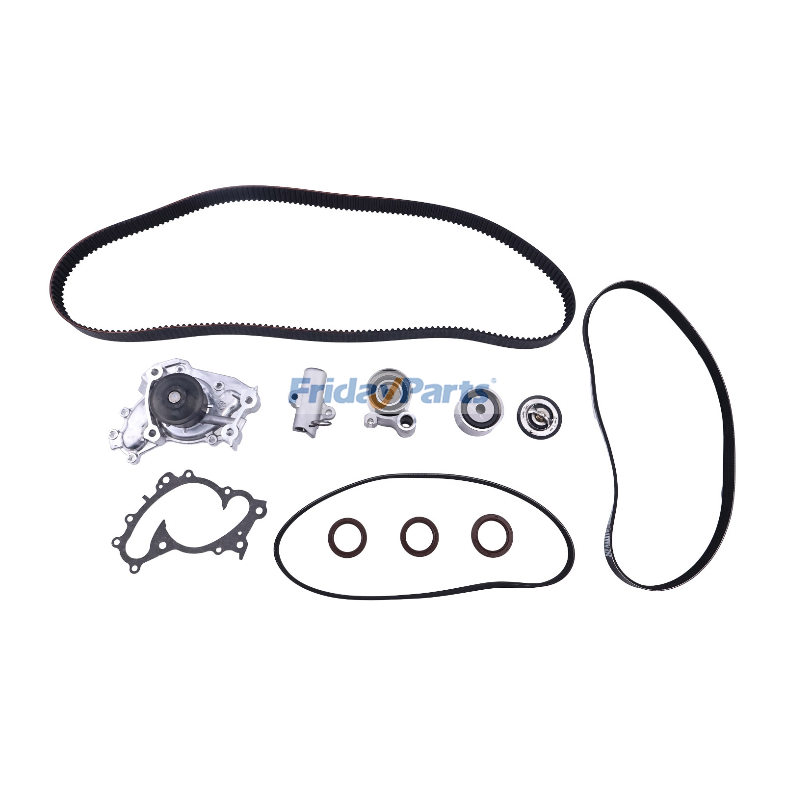 Kit de correa de distribución TKT026 TCKWP257A para Lexus ES300 ES330 RX330 Toyota Camry Highlander Sienna Solara V6 2002-2008