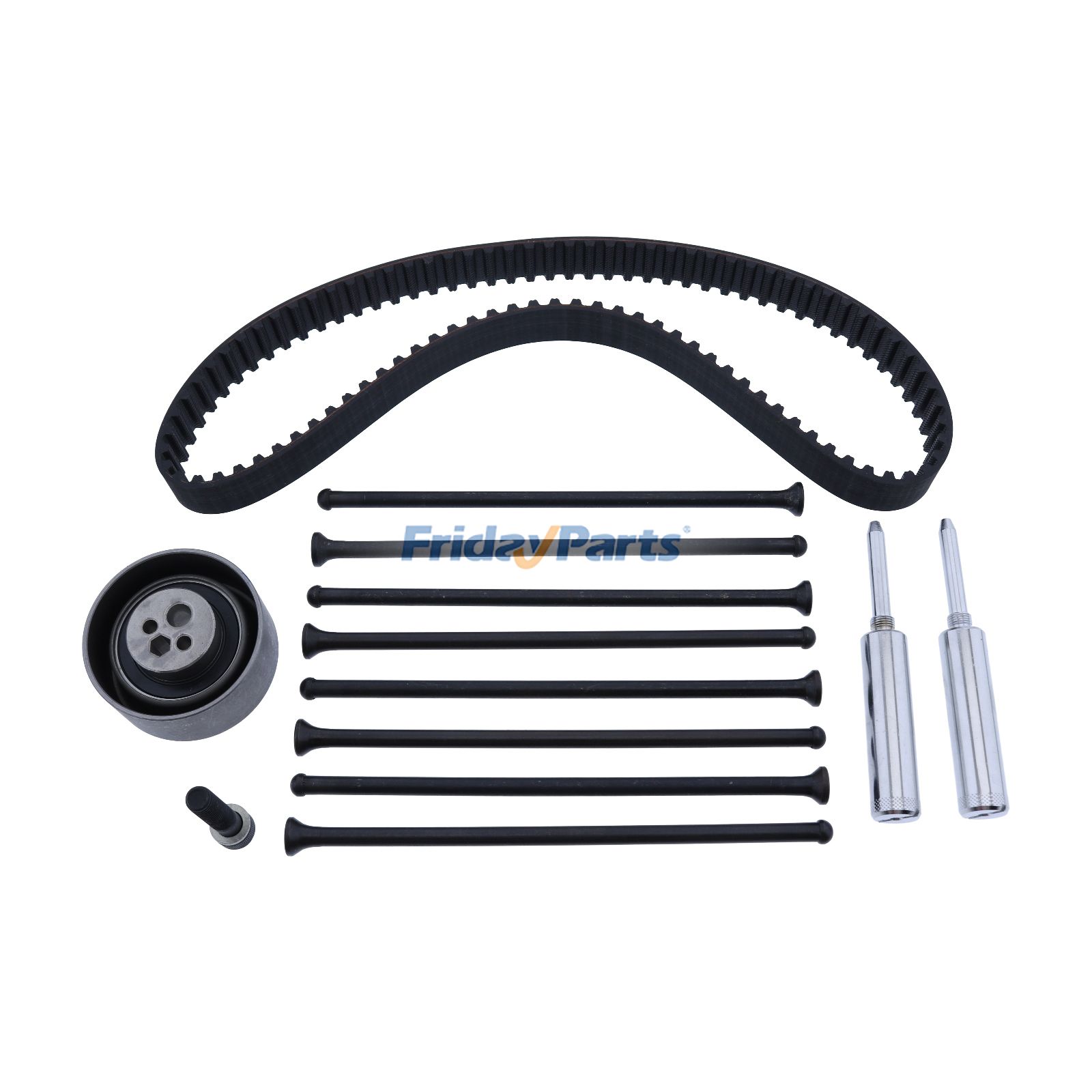 Engine Timing Belt Kit with Push Rods and Timing Pin Set