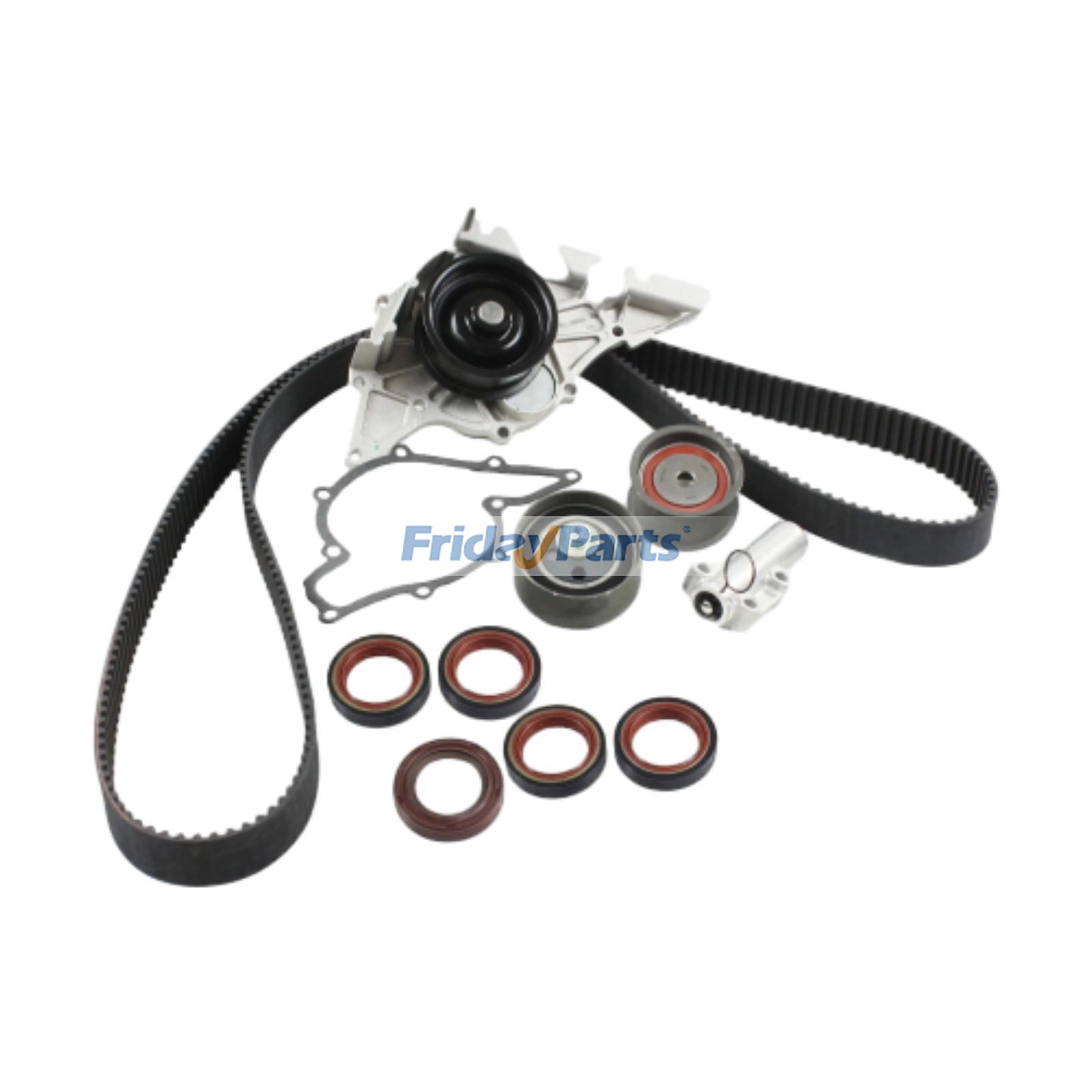 Timing Belt Kit With Water Pump TB297LK3 TCKWP297B for Audi A6 Allroad Quattro S4 2.7L V6 2000-2005