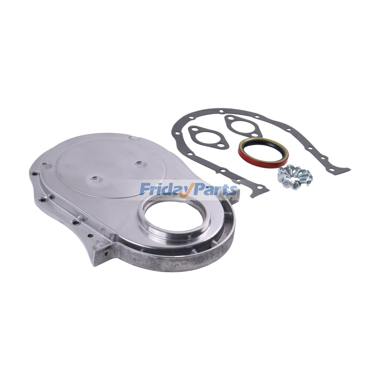 Timing Chain Cover Kit HZ-8267-POL for Chevy Engine 396 402 427 454