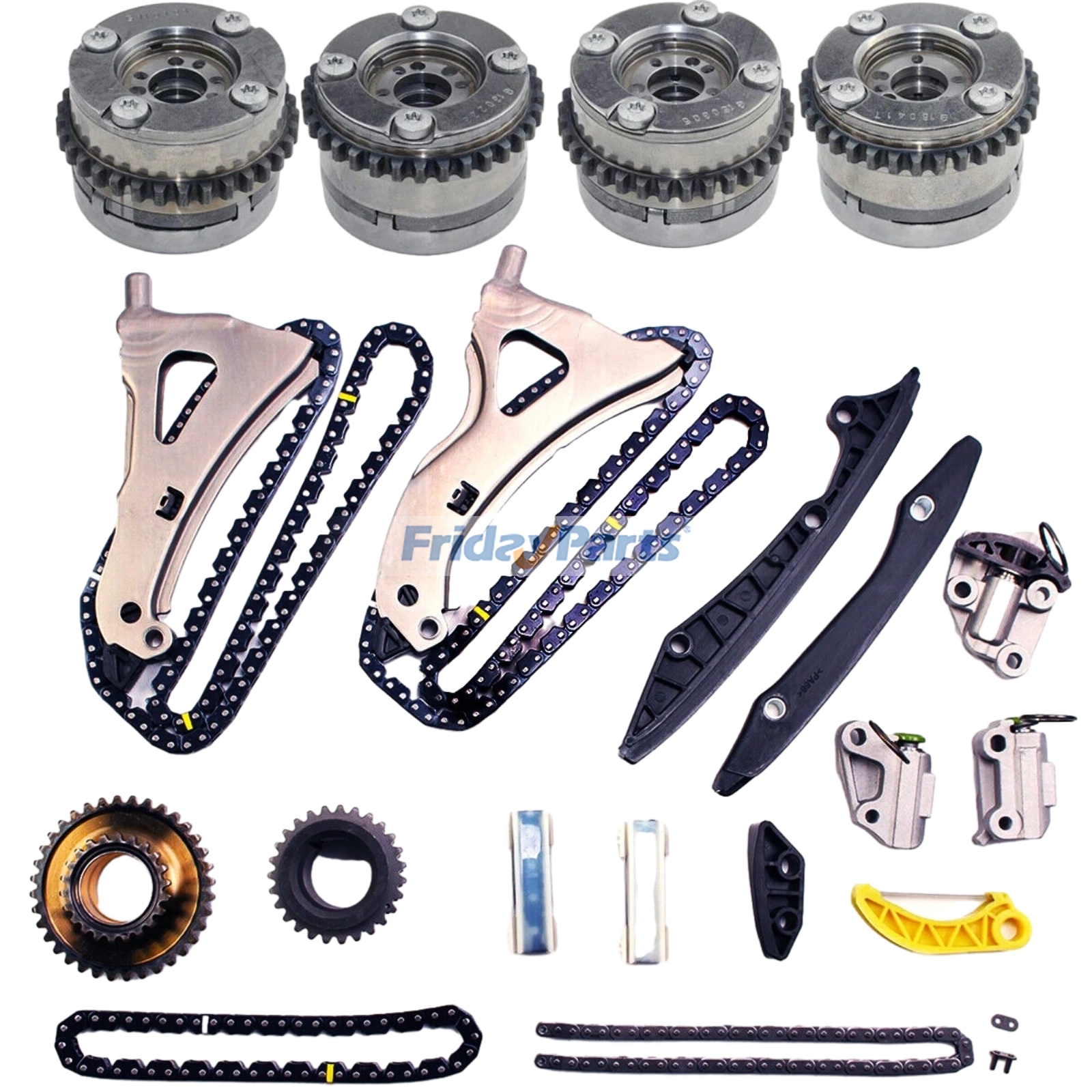 Timing Chain Kit A0009931378 for Mercedes-Benz GLK350 ML400 SLK350 CLS63AMGS GLE400 GLE350