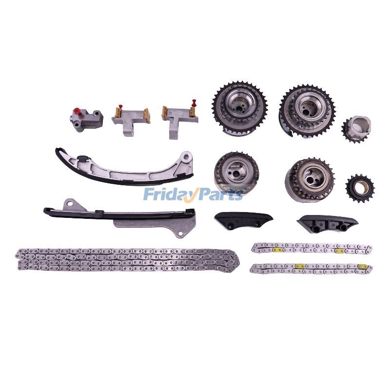 Kit de cadena de distribución y piñón del árbol de levas 13050-31140 para Toyota Avalon Camry Sienna Highlander Lexus ES350 ES300H de FridayParts