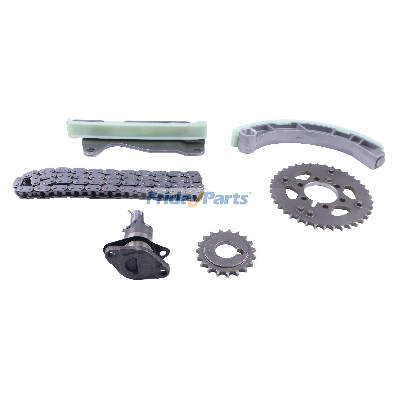 Kit de cadena de distribución para motor Isuzu 4JB1, 4JJ1, 4JK1 y 4JH1, camión TFR, TFS, UC, UCR, UCS, NHR, NKR, NLR, NMR, NLR85, NLS, NNR y NPR.