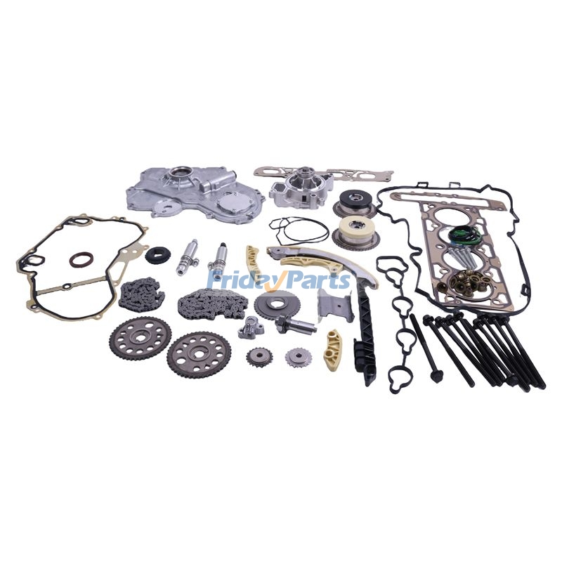 Kit catena di distribuzione, elettrovalvola pompa olio, attuatore, coperchio ingranaggi 90537914 per GMC Terrain, Chevrolet Equinox, HHR, Malibu