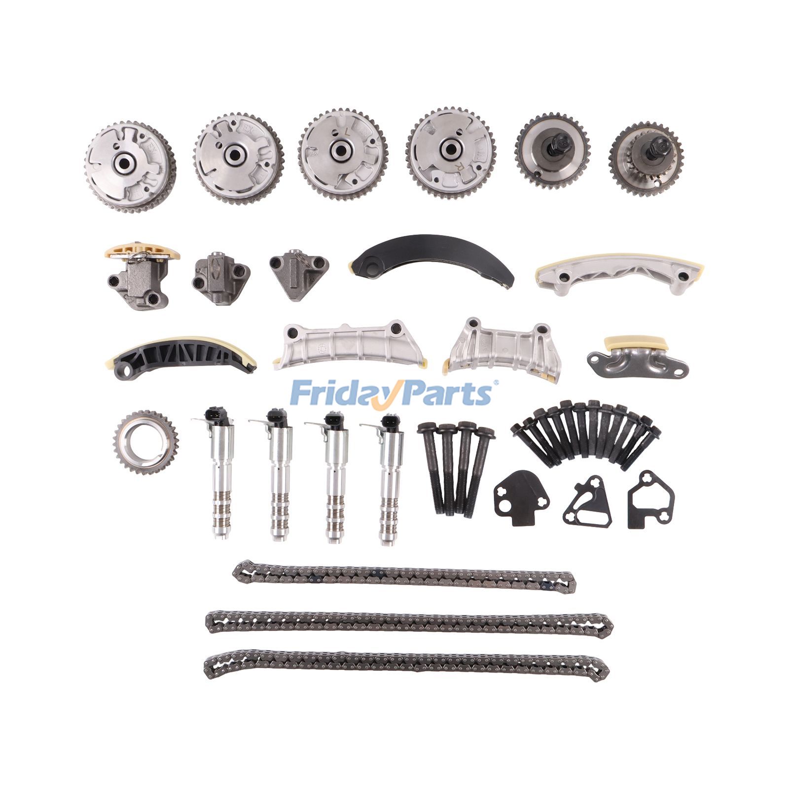 Timing Chain Kit & VVT Sprocket Oil Pump & Sensor for Vehicle