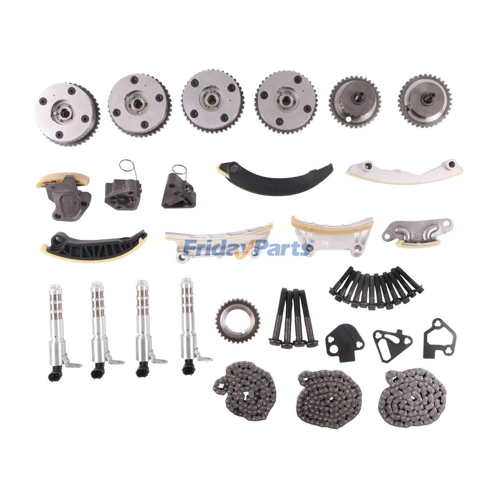 FridayParts Timing Chain Kit & VVT Sprocket Oil Pump & Sensor