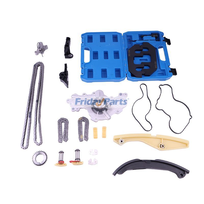 Timing Chain Kit With Water Pump BL3Z-6268-A for Lincoln MKX MKS Ford Taurus Edge Flex 3.5L 3.7L