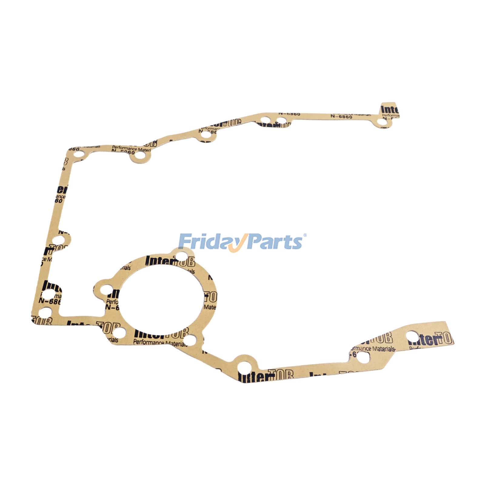 Junta de tapa de distribución 6206-21-3840 para motor Komatsu 4D94LE-2, 4D95LE-2, 4D95L-1 y 6D95L-1, excavadora PC118MR-8, PC130-8, PC210LC-6L y PC78US-8 de FridayParts