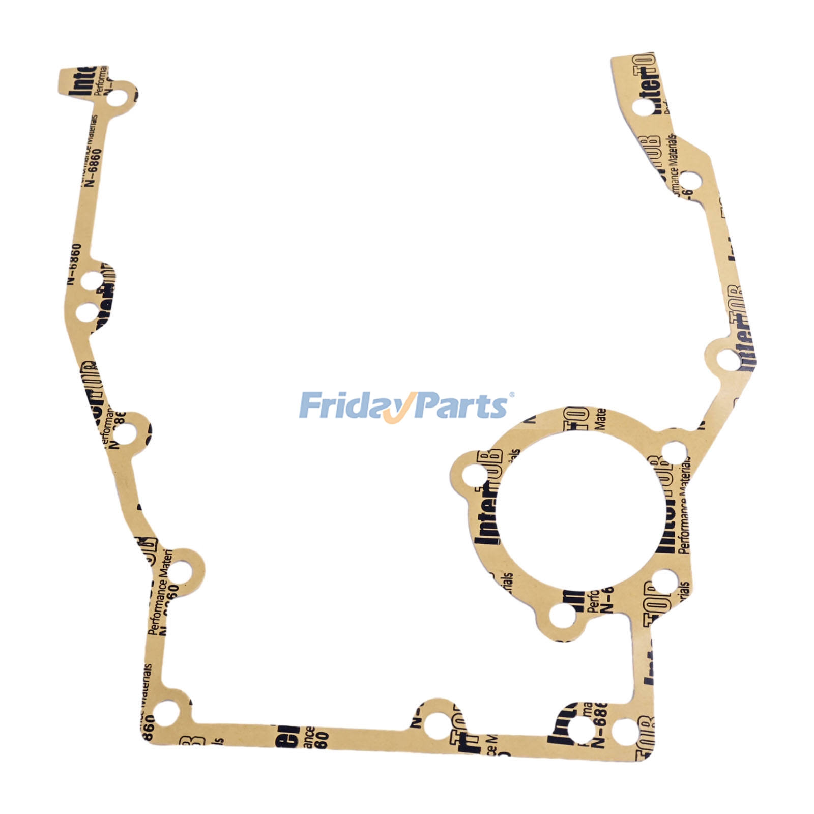 Junta de tapa de distribución 6206-21-3840 para motor Komatsu 4D94LE-2, 4D95LE-2, 4D95L-1 y 6D95L-1, excavadora PC118MR-8, PC130-8, PC210LC-6L y PC78US-8