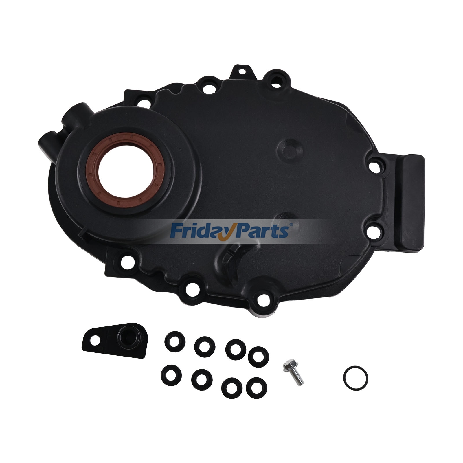 Timing Cover with Sensor Hole compatible with Engine,Marine