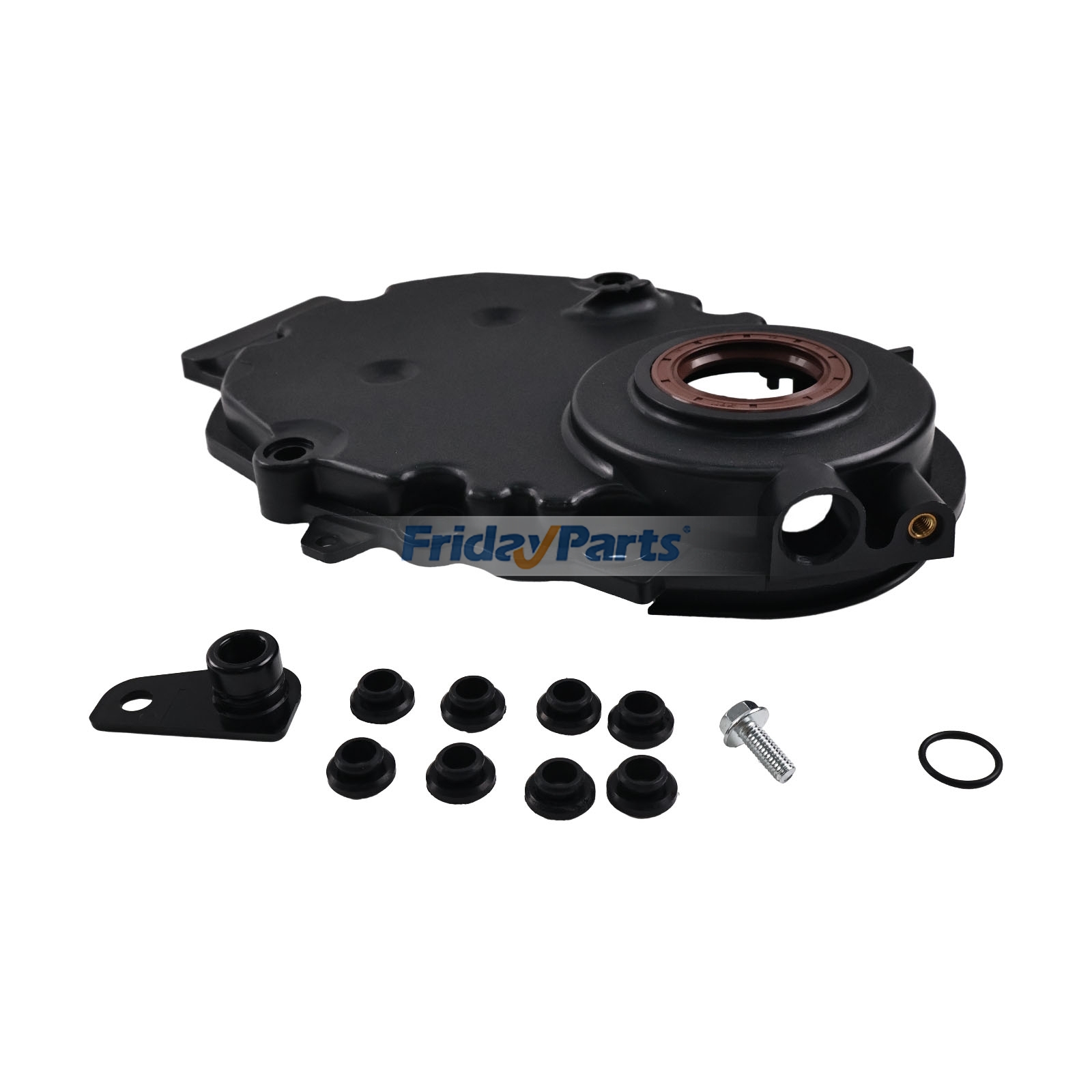 Timing Cover with Sensor Hole 8M0181746 for Mercury Marine Engine 5.0L 5.7L 6.2L