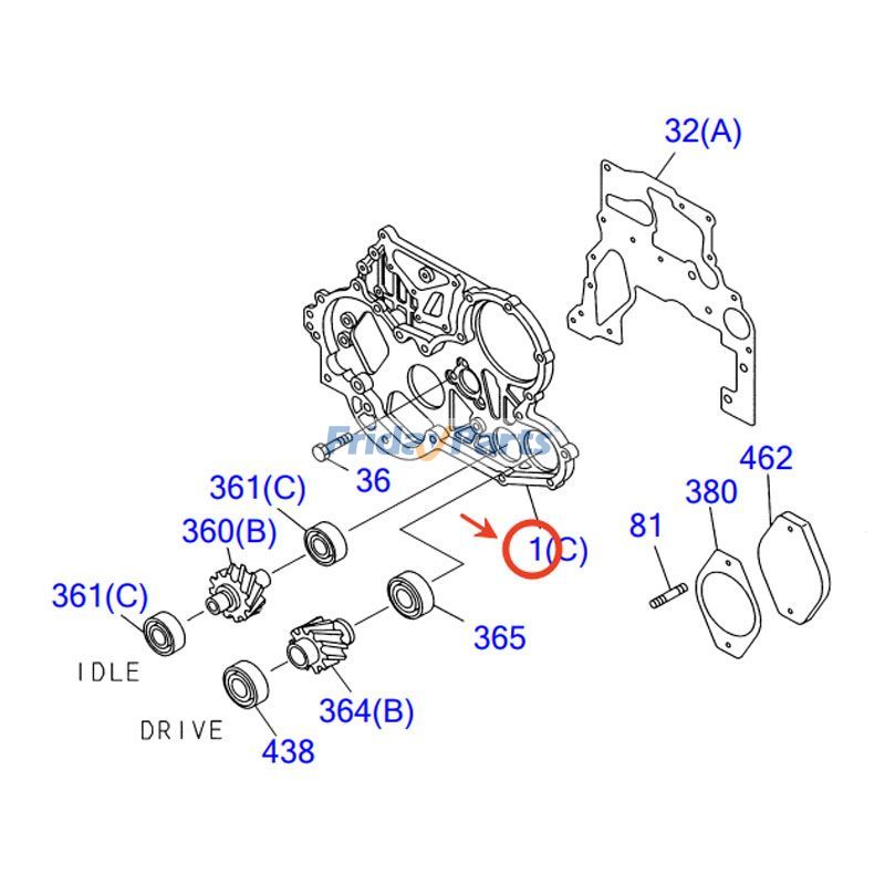FridayParts Steuergehäuse