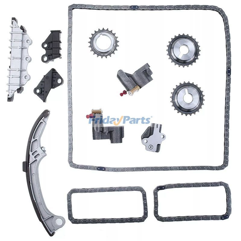 Timing Chain Kit 13091-2Y001 13028-31U00 for 01-04 Nissan Pathfinder 01-03 Infiniti QX4 3.5L VQ35DE
