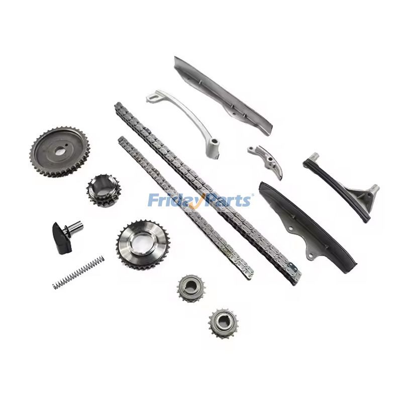 13 Pieces Timing Chain Kit MD021230 MD021233 for Mitsubishi Engine 4G53 4G54 Mighty Max Montero Starionm Starion Mazda B2600