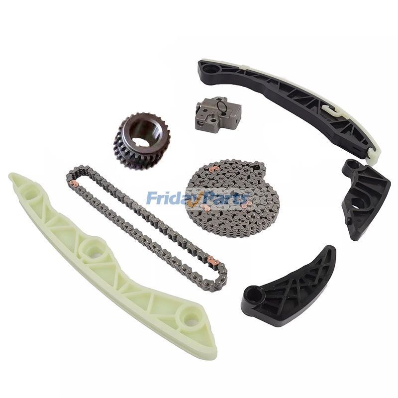 8 Pieces Timing Chain Kit MN183891 MN183896 for Mitsubishi Engine 4B10 4B11