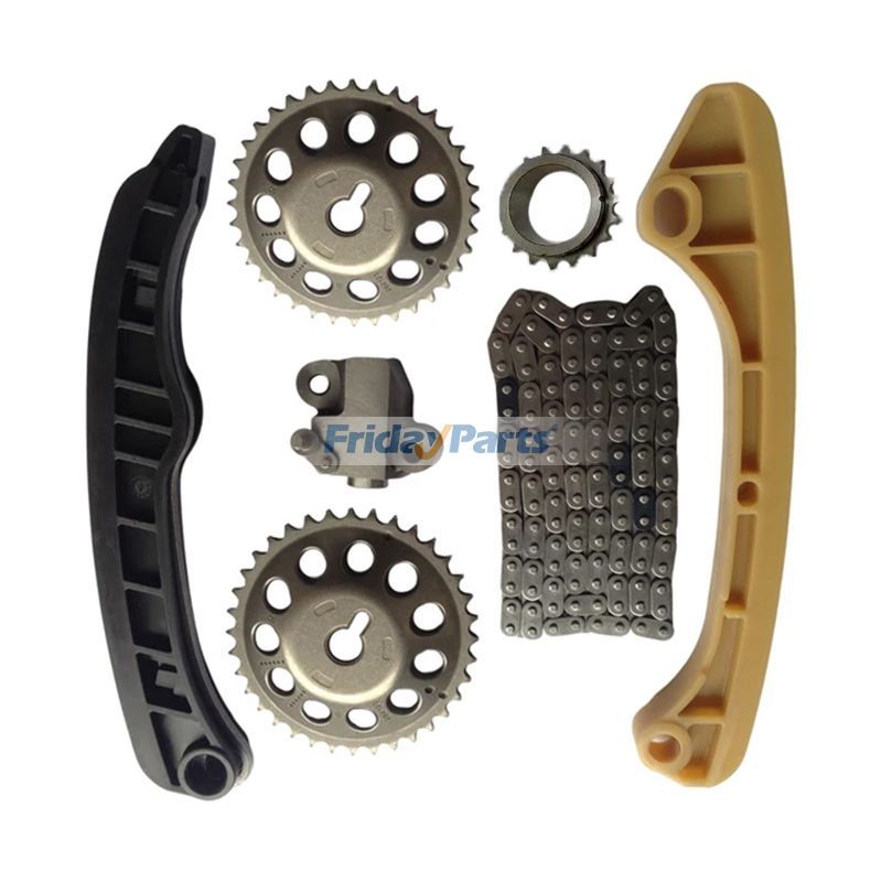 7 Pieces Timing Chain Kit MN183891 1140A073 for Mitsubishi Engine 4A91