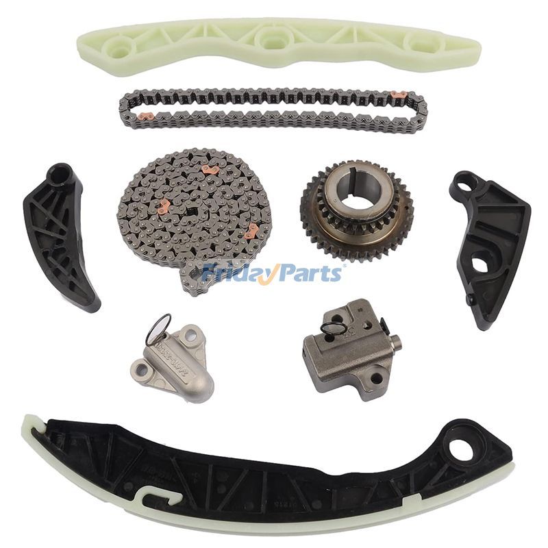9 Pieces Timing Chain Kit MN183891 for Mitsubishi Engine 4B12 4B11 Lancer