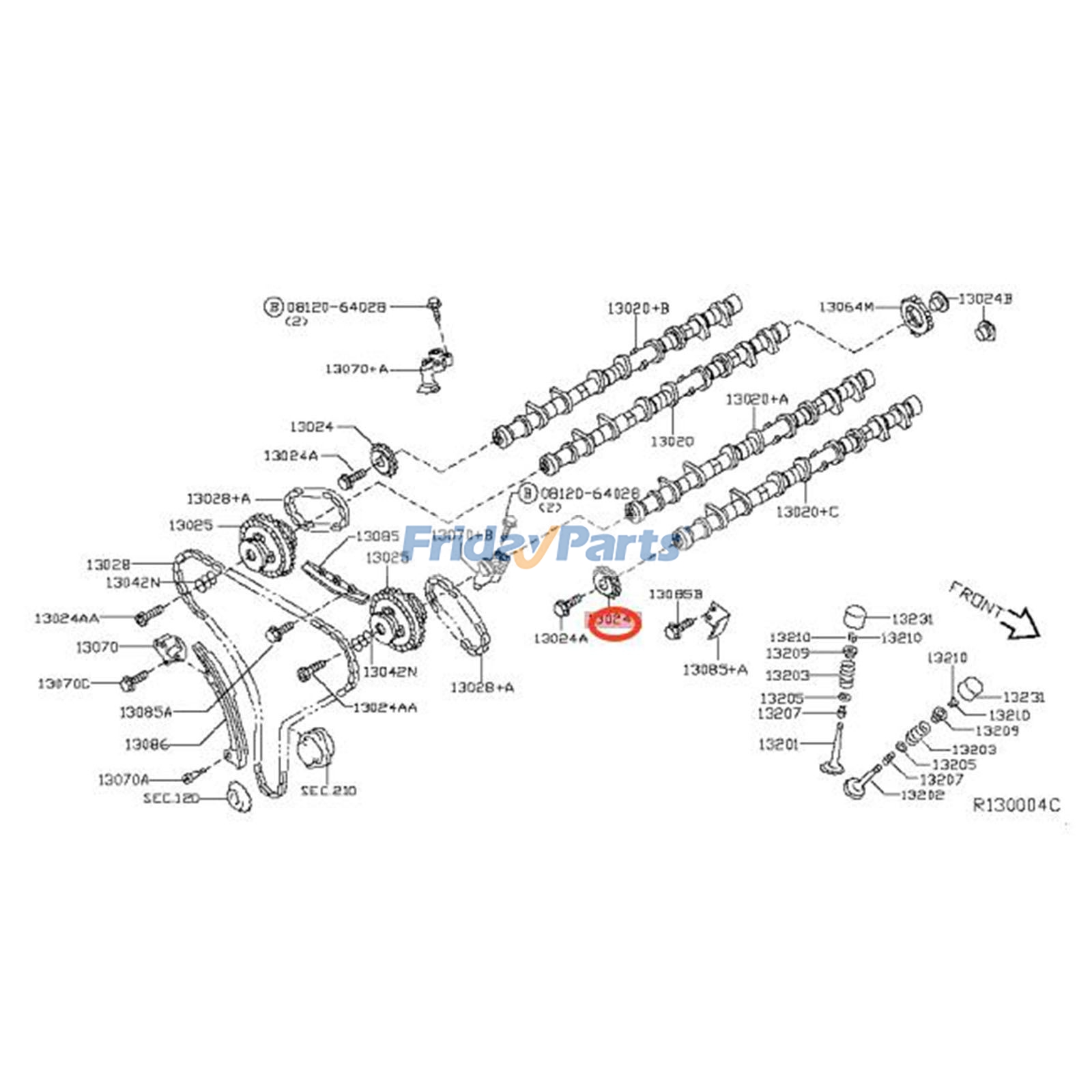 Timing Camshaft Sprocket for Vehicle