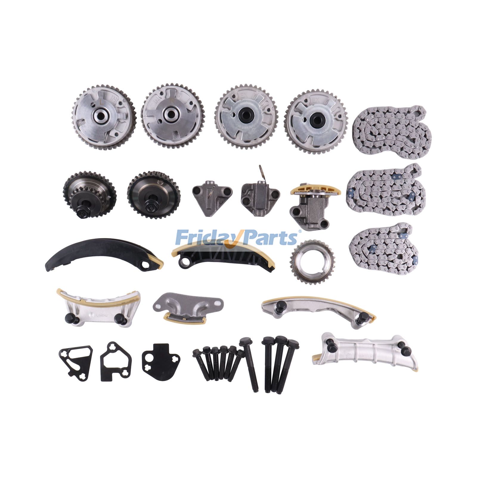 Timing Chain Kit Without Sensor 9-0753SVVT for Buick Cadillac Chevrolet GMC Pontiac Saab Saturn Suzuki 3.0L 3.2L 3.6L
