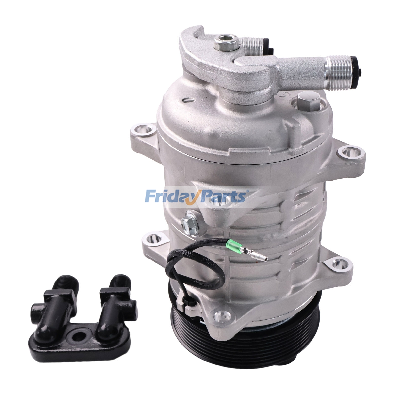 Compresseur de climatisationpour Pelle,Chargeur,Tondeuse,Tracteur,Camion,Véhicule