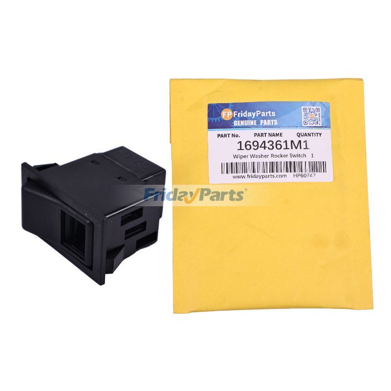 Interruptor basculante del limpiaparabrisas 1694361M1 para tractores Massey Ferguson 302 304 356 307 330 333 334V 340 342 350 352 353 353LX 353S 354AP 354AQ 354F 354FP