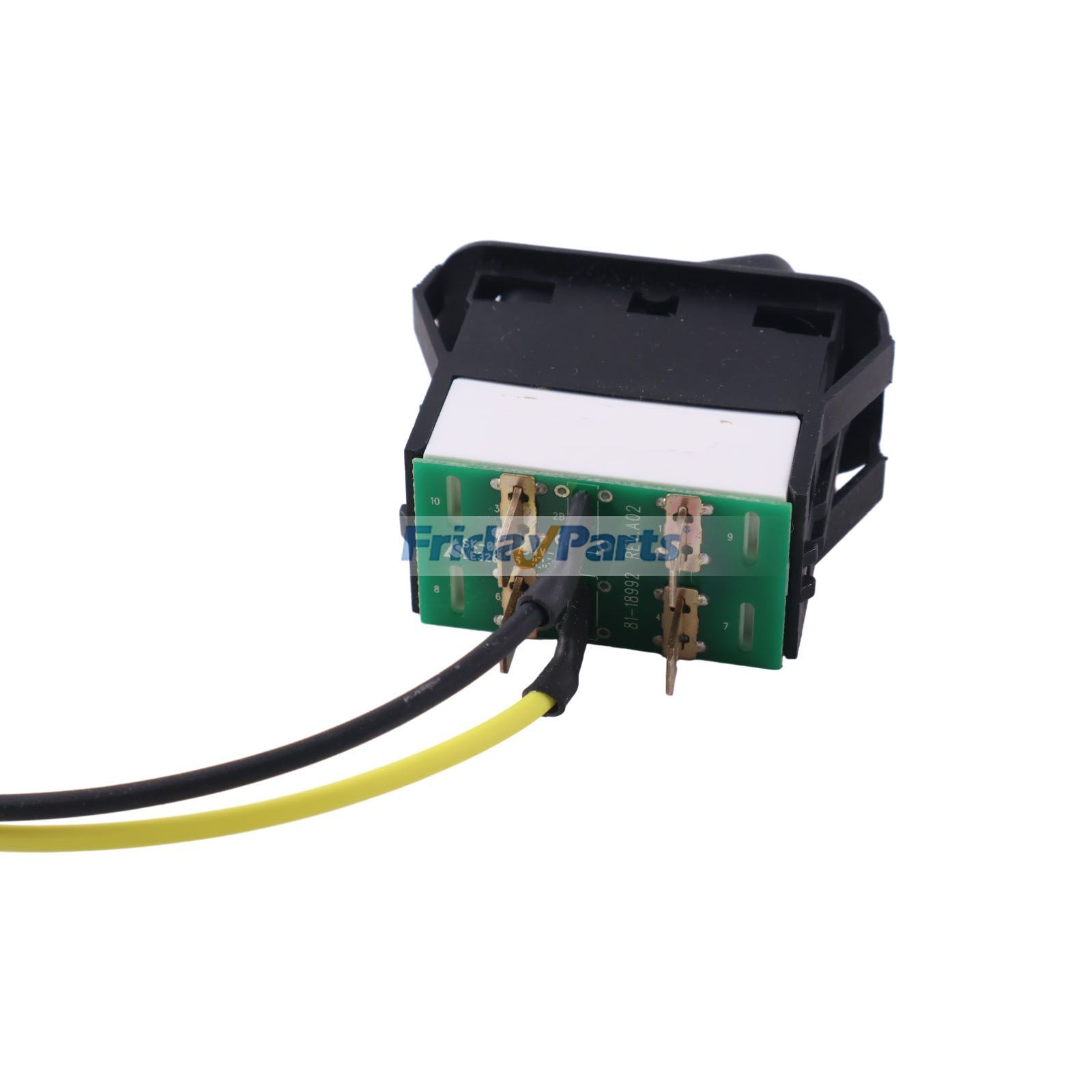 Interruptor basculante RE198505 para motores John Deere 1076 C120 R230 W80 9970 Y125 4045 6068