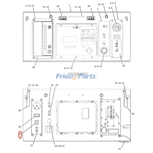 3012980 Toggle Switch 170-2512 for Caterpillar CAT Engine C15 3126 Excavator ...